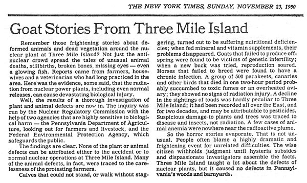 THE NEW YORK TIMES, SUNDAY, NOVEMBER 23, 1980